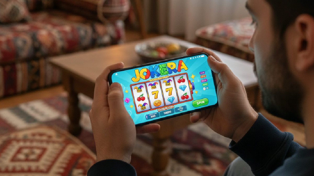 Jokera mobil uyumlu sistemiyle kesintisiz casino oyunu deneyimi sunar.