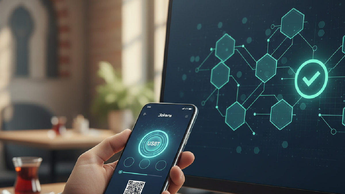 Jokera üzerinden USDT ile para yatırma adımları pratik bir şekilde tamamlanır.
