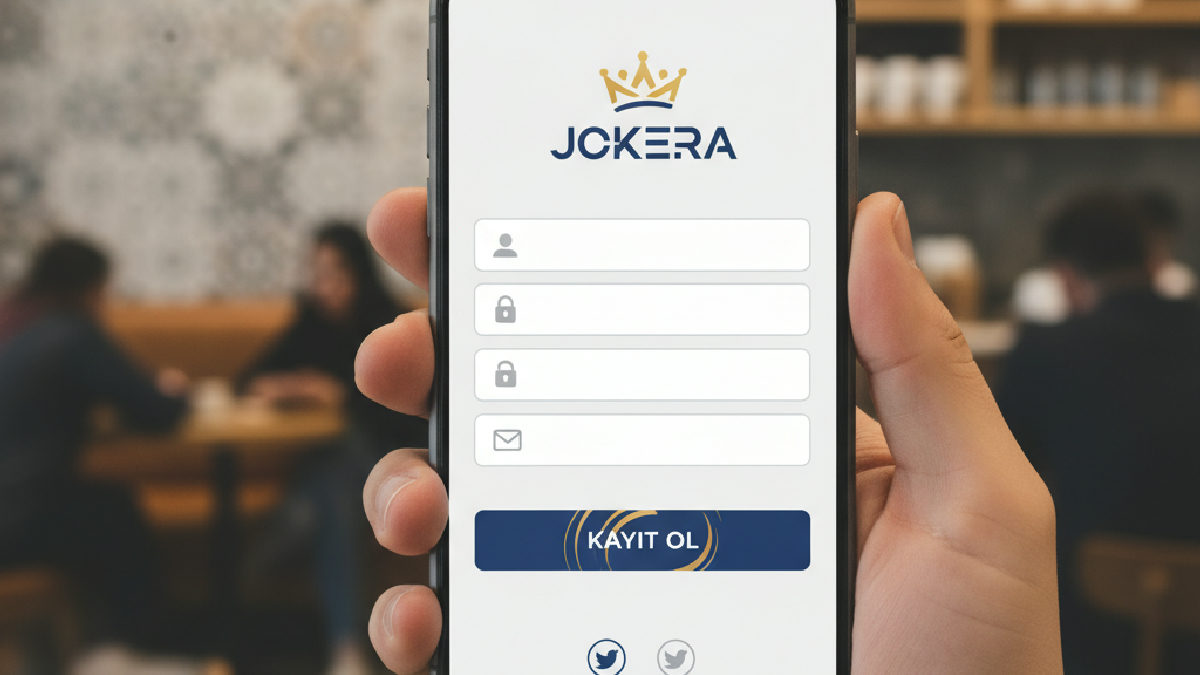 Mobil cihazlardan Jokera kayıt ol adımları